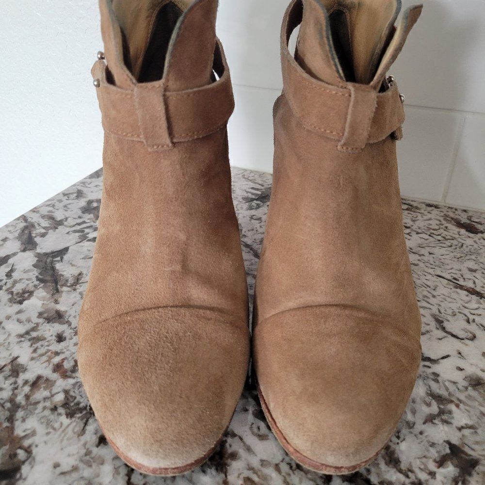 RAG & BONE / Suede Ankle Boots — size 38.5‎